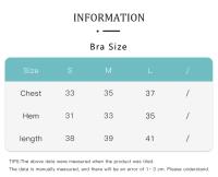 Sujetador deportivo de Color liso para mujer, ropa interior Sexy con espalda cruzada Y forma de Y, ideal para gimnasio, Yoga, trotar Y entrenamiento - details 1