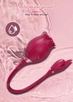 Leten Rose-vibrador juguete sexual femenino punto G clítoris pezón succionador de clítoris estimulador de vacío huevo vibrador productos para adultos para mujeres silenciosas - details 1