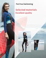 Traje de buceo deportivo para mujer, ropa de baño informal de manga larga y cuerpo ajustado para mujer - details 0