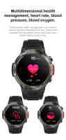 LIGE 2025 nuevo reloj inteligente Bluetooth llamada hombres pantalla completa táctil Monitor de salud reloj con linterna Smartwatch para IOS Android - details 7