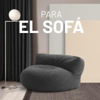 Respaldo y relleno incluidos - Sillón relax de lino para interior - Mueble ideal para salón y habitación - details 1