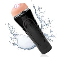 Taza de masturbación vaginal realista y suave Extra larga de 8,6 pulgadas para hombres, juguetes seguros para Fidget, masturbador masculino para orgasmo, juguete sexual, productos para adultos - details 3