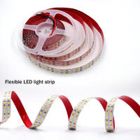 Tira de luces LED de doble fila, cinta Flexible de diodo, blanco Natural cálido, superbrillante, 12V, 24V, 2835, 5M, 240LED/m - details 1
