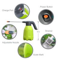 Botella pulverizadora eléctrica de 2L/0,5 galones, pulverizador con batería recargable, 60 botellas en una sola carga, señor automático de plantas, pulverizador con bomba, regadera interior para plantas - details 1