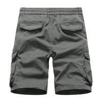 Pantalones Cargo de Algodón 100% Cintura Elástica, Múltiples Bolsillos, Estilo Táctico Militar para Hombres Moda de Verano - details 3