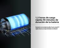 Juego de balmer multifuncional de 8W, Afeitadora eléctrica para hombres, afeitadora con cabezal flotante recargable y lavable - details 3