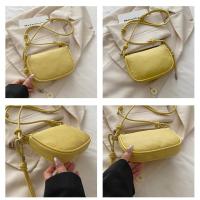Bolso de hombro exquisito de moda para mujer, bolso cruzado pequeño de cuero PU, Mini bolso de viaje de Color sólido para uso diario - details 4