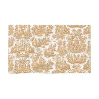 Toile De Jouy Toalla Algodón Francés Azul Marino Baño Ducha Deportes Yoga Toallas - details 144