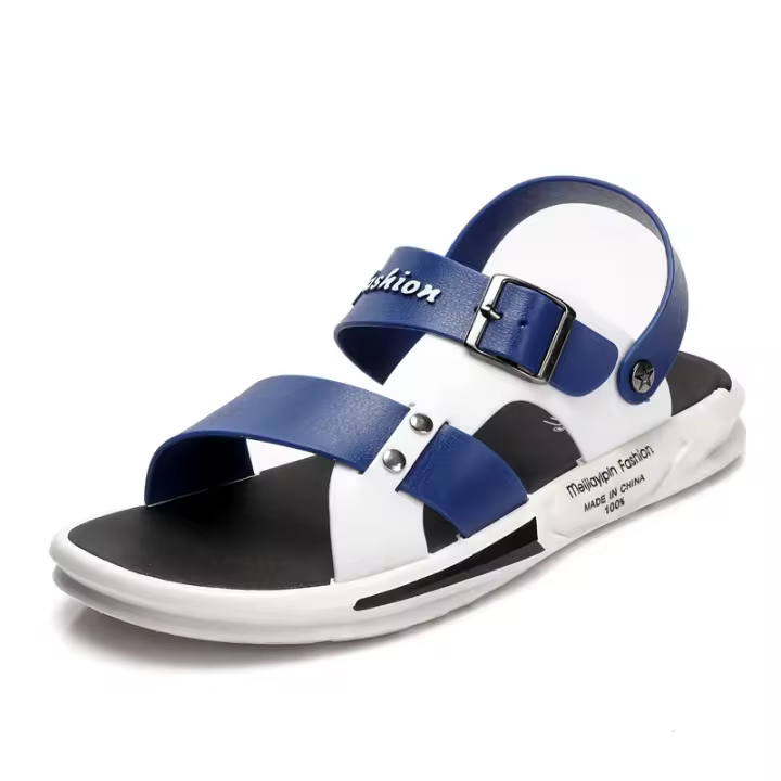2025Nuevas Chanclas de Verano para Hombres Moda Exterior Sandalias de Doble Uso Sandalias Casuales de Moda para Jóvenes Estilo Coreano - 1