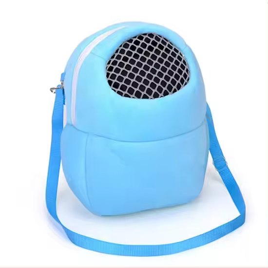 Bolsa de Viaje Cálida para Mascotas Pequeñas Jaula de Conejo, Hamster, Chinchilla - 1