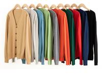 Cárdigan informal de negocios para hombre, suéter clásico con cuello en V, Color sólido, moda coreana - details 1