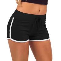 Pantalones cortos deportivos sexys estilo playero, pantalones cortos de retazos para vacaciones, pantalones cortos ajustados de cintura baja, pantalones de playa para mujer, ropa de calle de verano - details 7