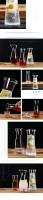Macetas mezcladoras de gran capacidad para agua de vidrio transparente para el hogar europeo, botellas, botellas de vino reutilizables de 0,6 y 1,5 litros - details 1