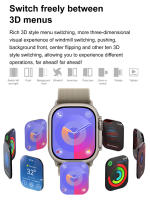 Reloj inteligente DT Ultra 2, dispositivo con control del ritmo cardíaco, ajuste del brillo, brújula, Modo deportivo, GPS incorporado, , novedad de 2024 - details 25