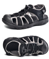 Sandalias de cuero de verano para hombre, zapatos de playa transpirables, cómodas sandalias suaves para caminar y senderismo, sandalias atléticas antideslizantes para exteriores - details 19