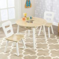Escritorio y Silla Ajustables de Madera para niños con Bolsillo de Almacenamiento, Mesa y Silla Infantil, Muebles para Salas de Juegos y Dormitorio de Niños (20307) - details 13