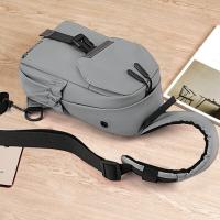 Bolso de pecho de gran capacidad para hombre, bandolera de nailon con cremallera y correa ancha, almacenamiento, bandolera multiusos, de negocios - details 2