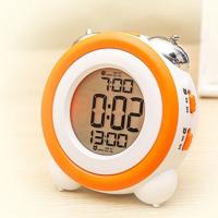 Bonito reloj despertador con luz nocturna, atenuación continua, Led, Digital, Control de programa inteligente para niños y niñas - details 12