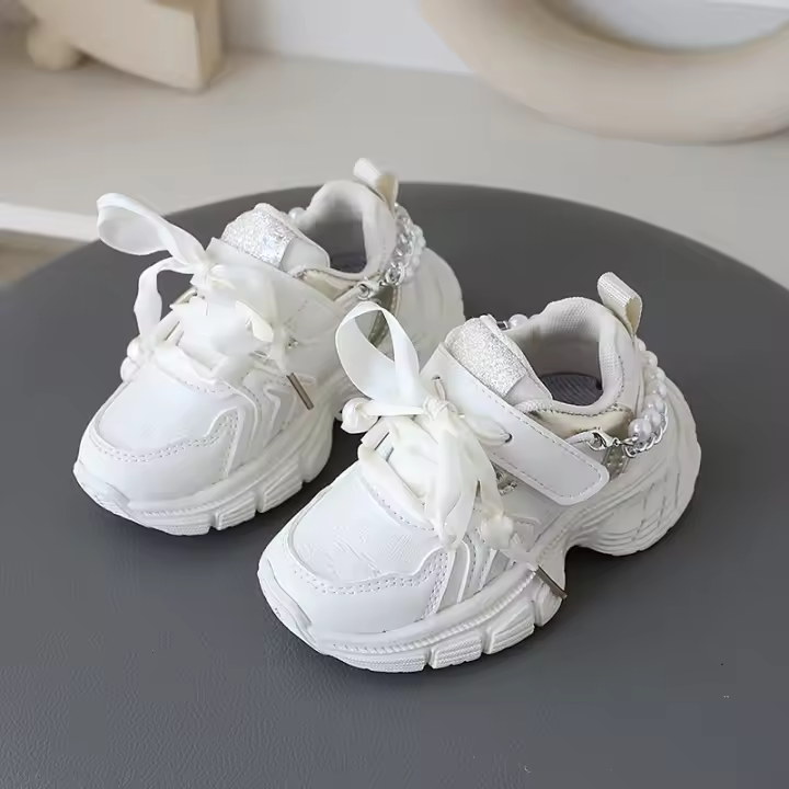 Nuevos zapatos casuales para niños con suela blanda, antideslizantes y transpirables de moda para niños medianos y pequeños. - 1