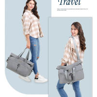 Bolso de mano de gran capacidad para mujer, bolso de compras de corta distancia, Fiess, Yoga, bolso de hombro tipo bandolera - details 2