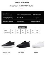 Zapatos informales de alta calidad para hombre, calzado para andar en monopatín, transpirables, suaves, ligeros y cómodos, para primavera y otoño - details 2