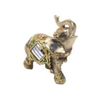 Estatua dorada de la suerte, estatuilla de riqueza, regalo, decoración del hogar, escultura de elefante Feng Shui - details 19