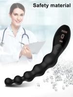Vibrador de tentáculo de pulpo, masajeador de próstata masculino, tapón Anal, bolas anales de silicona, Juguetes sexuales eróticos para mujeres y hombres - details 3