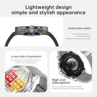 S4 Ultra Fashion Relojes inteligentes Hombres 1,53 Pulgadas, AMOLED,GPS Track,Brújula,NFC， 100 + Modo Deportivo, llamada Bluetooth,Encontrar el teléfono，Batería de 300 Ma,Impermeabilización de La salud de las Mujeres Pulsera inteligente 2025，Para iOS - details 5