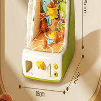 Juego de Arcade de Baloncesto Trompo de Piedra de Mesa con Punta LED Divertido para Niños y Fiestas Familiales - details 13