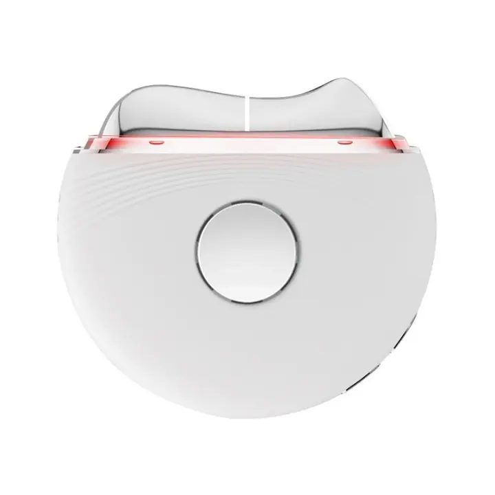 Masaje facial y cuello, tabla de raspado, compresa fría y caliente, vibración EMS, microcorriente, vibración, levantamiento y reafirmante, color luz, instrumento de belleza, gran promoción - 1