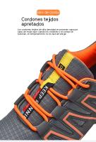 Zapatillas de senderismo al aire libre para hombre, zapatos planos de escalada, Trekking con cordones, ciclismo de montaña, transpirables - details 11