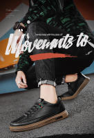 Men Shoes Sneakers Male Tenis Luxury Shoes Mens Casual Shoes Men's Shoes Fashion Leather Four Seasons Kateboarding Shoes For Men - details 1