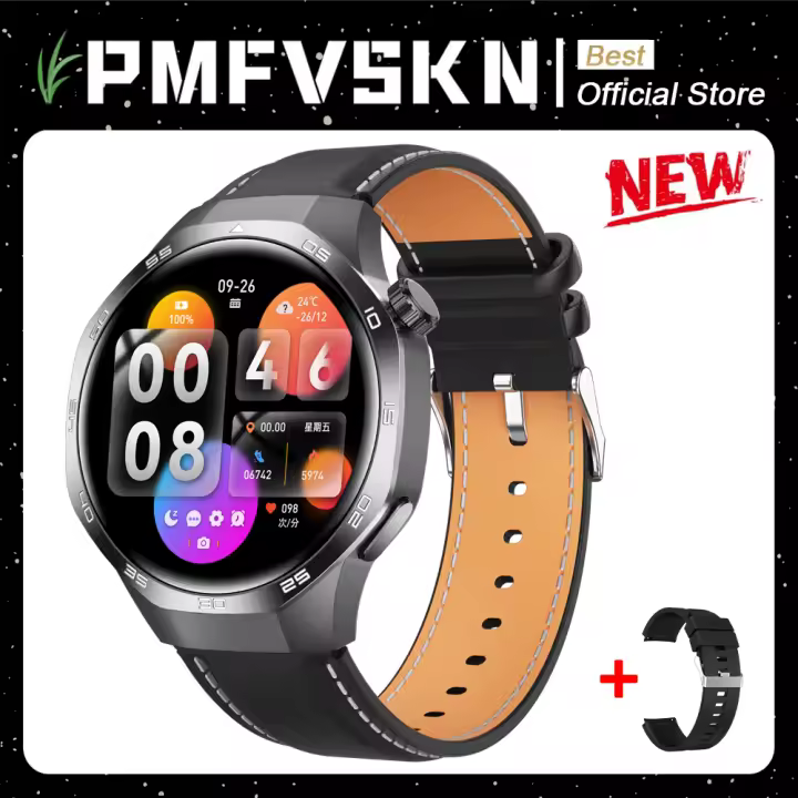 GT5 Pro Relojes Inteligentes hombre Reloj 5 Pro Pantalla HD Brújula NFC Trayectoria GPS frecuencia Cardíaca Deportiva Reloj inteligente para Android IOS - 1