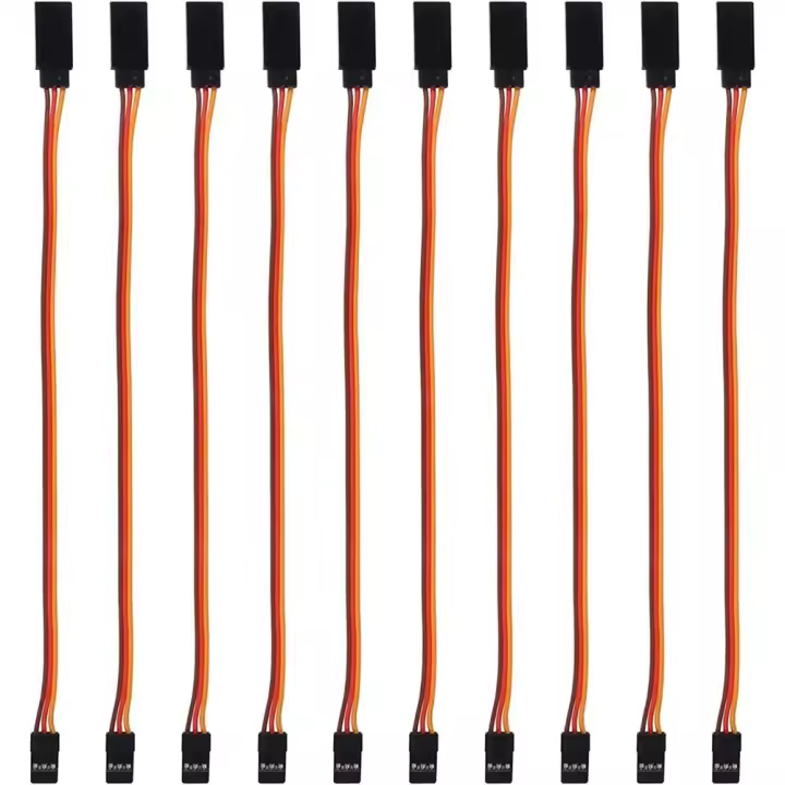 JR Futaba 150/200/300/500mm Cable de conexión Servo macho a hembra Cable RC Cable JR conector de Cable Servo extensión - 1