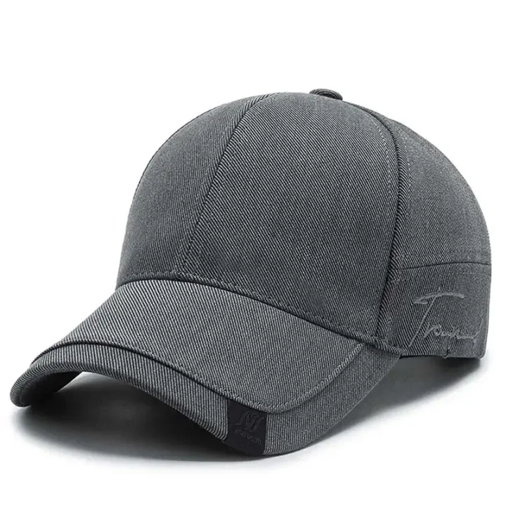 Gorras de béisbol Snapback con bordado de letras laterales unisex, sombreros casuales ajustables para primavera y otoño, sombrero protector solar - 1