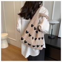 Bolso de lona  para mujer, Bolsos Bandolera Para Mujer,Bolso de compras  para mujer, bolsa de hombro de tela de lino - details 13