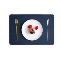 Tapete de mesa de comedor de cuero de doble cara de PVC, decoración de escritorio, tapete para platos de comedor para el hogar, tapete antideslizante para cuencos, tapete de aislamiento térmico - details 0