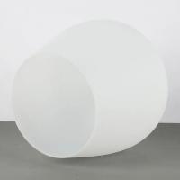 Decoración casera blanca de la longitud de la paraguas 4.2cm del vidrio templado para la pared y la lámpara pendiente - details 2