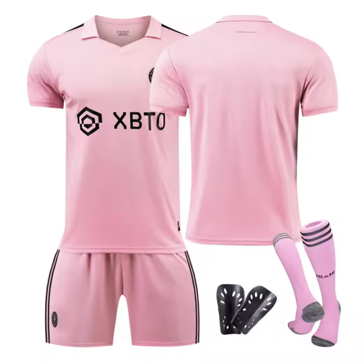 Adulto 2324 Barcelona Home Entrenamiento para niños Traje para adultos Jersey Uniforme deportivo Compra en grupo Uniforme de fútbol para hombres y mujeres - 1