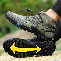 Nuevos zapatos transpirables para deportes al aire libre, senderismo, buceo, zapatos voladores para hombres y mujeres, resistentes al desgaste, antideslizantes, talla grande 36-47 - details 13