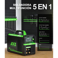 Máquina de Soldar AIXZ 4 en 1 Soldador TIG AC DC con Inversor IGBT de Pulso - details 1
