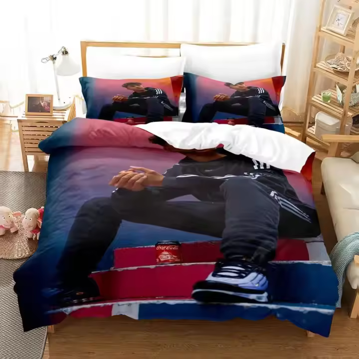 Juego de Ropa de Cama de Impresión 3D Inoxtag 2024 Tamaño Rey, Doble Cama, Cama Twin - 1