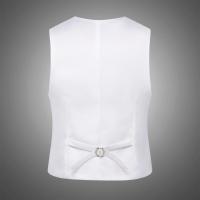 Traje casual de moda 2023 para hombre, adelgazante, con contorno suave, de un solo pecho, chaleco, al por mayor. - details 4