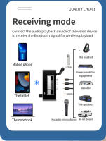 Receptor de Audio HIFI con Bluetooth 5,2, convertidor DAC Coaxial Digital a analógico de 3,5mm, AUX, RCA, Mic, u-disk Jack, adaptador inalámbrico ESTÉREO - details 4