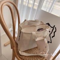 Bolso de lona portátil versión coreana, bolso de hombro multifuncional para madre y bebé - details 5