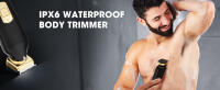 Recortadora Manscape para hombres -Recortadora de bolas eléctrica húmeda/seca- Giratoria actualizada 30 °   Maquinilla de afeitar eléctrica para hombre, afeitadoras para el cuidado del púbico/cuerpo/inguinal, resistente al agua IPX6, base de recarga USB, - details 1