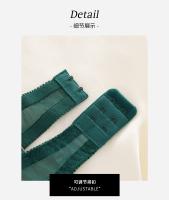 Conjunto de sujetador de mujer de encaje sexy para mujer, anillos de acero suave que se reúnen para recoger pechos secundarios, ropa interior, deseo puro de mujer - details 6