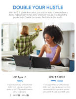 ARZOPA 16,1'' 1080P Monitor portátil 100% sRGB Pantalla externa, Z1C - details 5