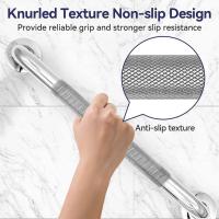 Barra de agarre antideslizante para baño, accesorio útil para puerta, toallero, Riel de agarre, 30/40/50cm - details 0