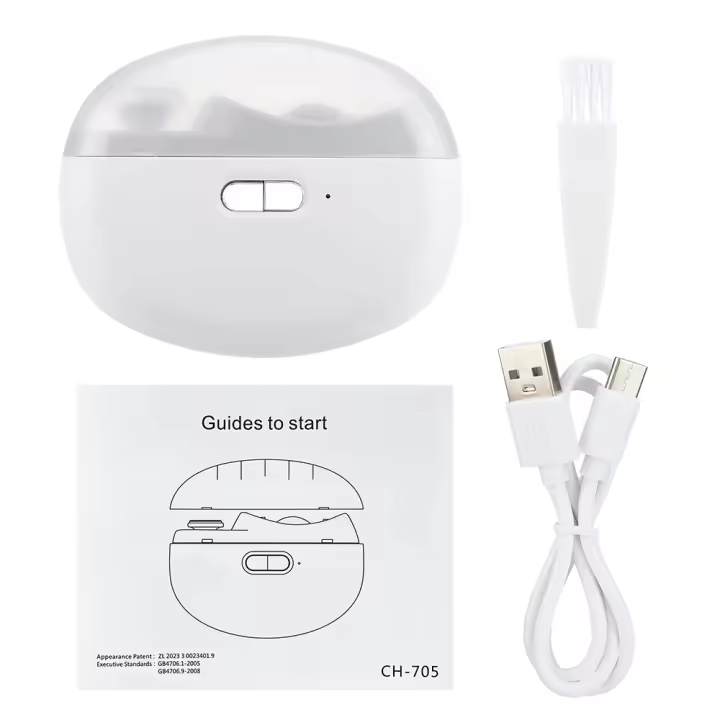 Cortauñas Eléctrico 2 en 1 para Manicura Herramienta de Pulido y Recortadora Automática para Uñas de Adultos y Bebés Máquina de Lijado y Molienda - 1
